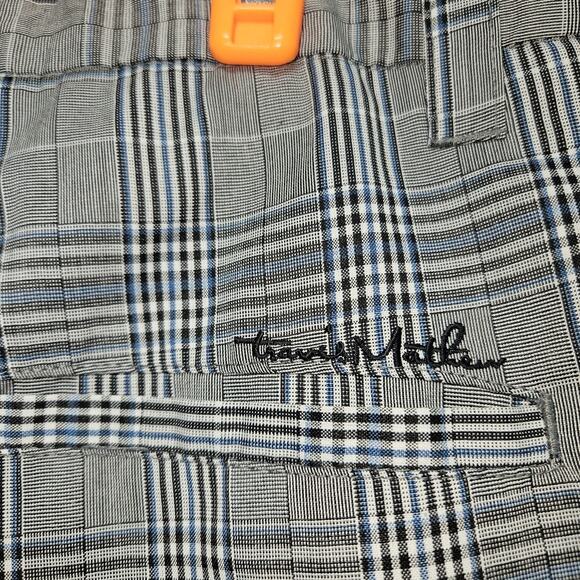 Travis Mathew Men's Plaid Golf Shorts Chino Casual Quick Dry Size 36 Pockets - Picture 5 of 7